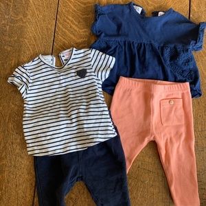 Zara Baby Girl Bundle - 2 outfits